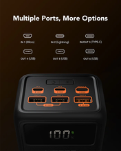 Load image into Gallery viewer, Veger Tank Lite 50,000mAh Powerbank, PD22W, LCD Display, Flashlight, Compass

