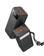 Veger Tank Lite 50,000mAh Powerbank, PD22W, LCD Display, Flashlight, Compass