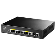 Cudy 8 Port Gigabit PoE Switch + 2 Uplink 120W