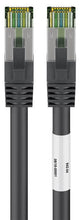 Charger l&#39;image dans la galerie, CAT 8.1 patch cable, S / FTP (PiMF), black, 0.5 m
