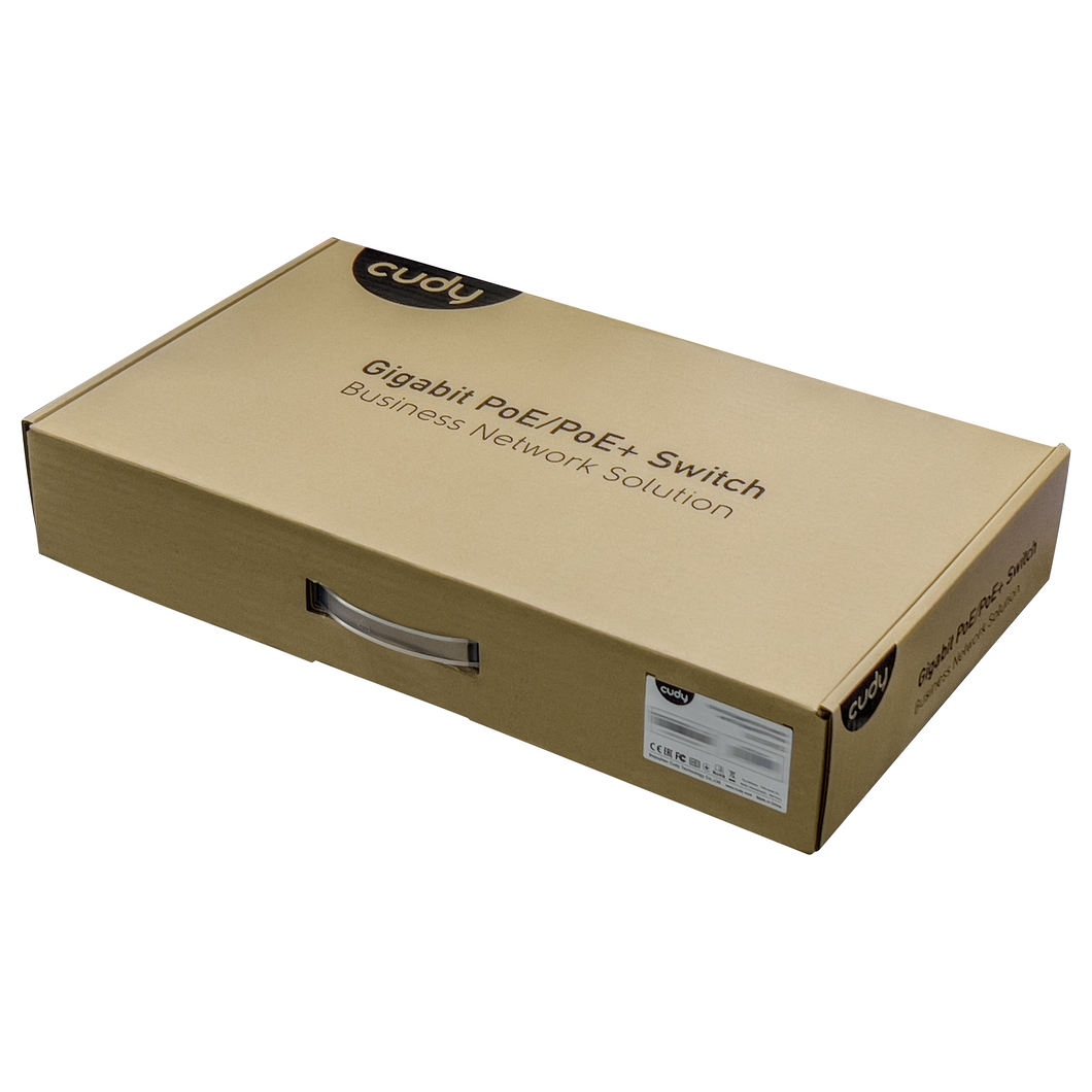 Cudy 16 Port Gigabit PoE Switch + 2 SFP 200W