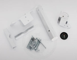 Single Flat Satellite dish Kit (includes HD Sat box)