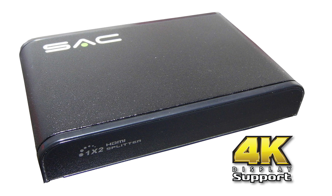 *New packaging* SAC 2 way HDMI Splitter (4Kx2K)
