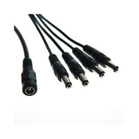 4 way DC Power Splitter Cable for CCTV