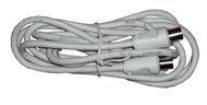 2m GOLD & Screened Co-ax Flylead
