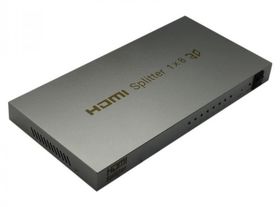 8 Way HDMI Splitter (Powered) 1 in 8 Out