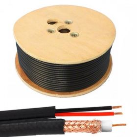 200m RG59 + Power Cable (Wooden Drum)