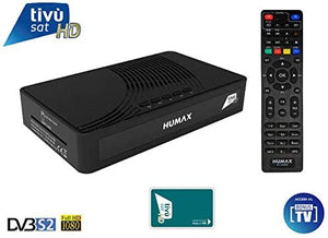 Humax Tivumax LT HD 3800S2 Tivusat Tivùsat HD receiver PVR Ready with card