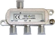 2 way tap. 16dB. Class A shielded