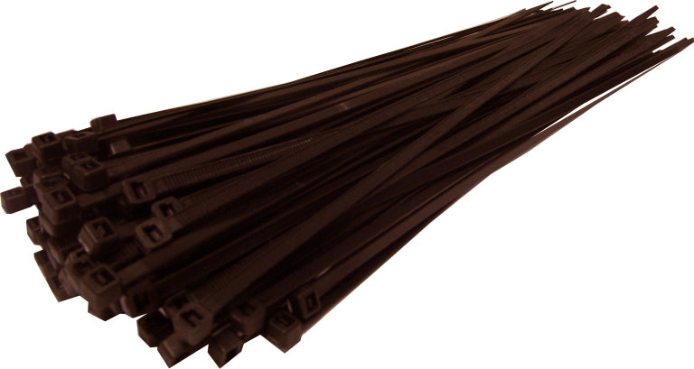 SAC  Cable Ties 4.8mm x 300mm BROWN  - pack of 100