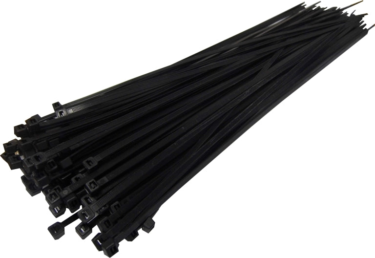 SAC  Cable Ties 4.8mm x 430mm BLACK  - pack of 100
