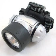 6 LED / 1 Krypton Head Torch