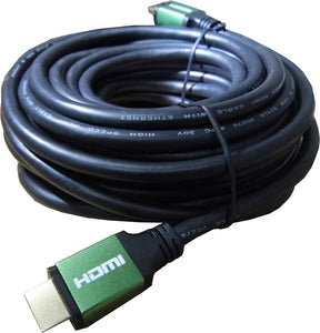 10m SAC HDMI v2.0  2160p (4K) GREEN END