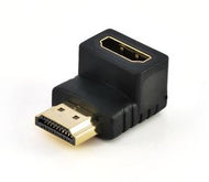 HDMI Female to HDMI Male Gold Plated Angled Adapter 90 degree