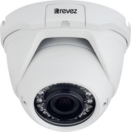 Revez AHD Dome Camera, 720p, 2.8mm-12mm Varifocal Lens, 30m IR, 12v DC (RZHD-720-2)