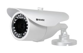 Revez AHD Mini Bullet Camera, 720p, 3.6mm Varifocal Lens, 30m IR, 12v DC (RZHD-720-3)
