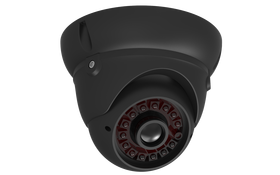 Revez 800TVL Dome Camera, 2.8-12mm Lens, Black