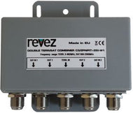 2 TV Satellite & Terrestrial Combiner (Outdoor)