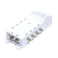 Antiference 8 Way TV Amplifier with Bypass (F-Type)