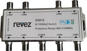 8x1 DiseqC Switch REVEZ