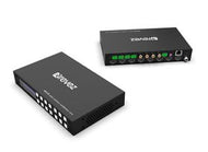 Revez 4x4 HDMI Matrix Switch (4K@60Hz, Audio Extraction/Control, HDMI 2.0)