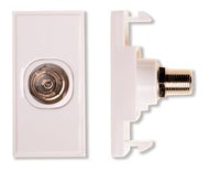 Single F-Female to Coaxial Female Module