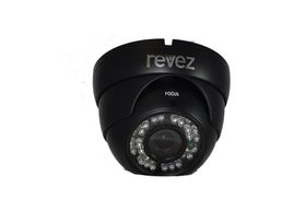35m IR Dome Camera 700TVL, 4-9mm Varifocal Lens, Sony EFFIO, Black