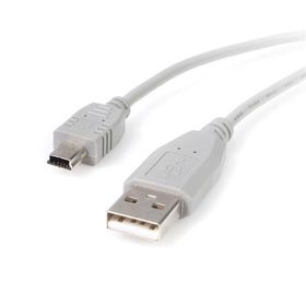 USB 2.0 A Male to Mini B 5 Pin Male