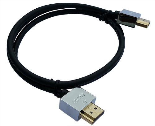 S.A.C. 3m HDMI Lead 4K/UHD 'Slimline Ultra'