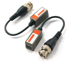 CAT5/CAT6 to BNC Video Balun with Fly Lead (1)
