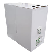 CAT6 UTP 23AWG PVC Solid CU 305m Pull Box Black