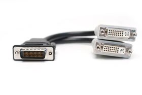 DMS59 Male to 2x DVI Female Converter Splitter Cable