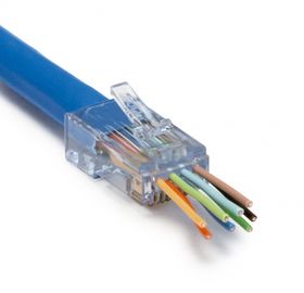Easy Push Through CAT6 RJ45 Ethernet Connector (1)