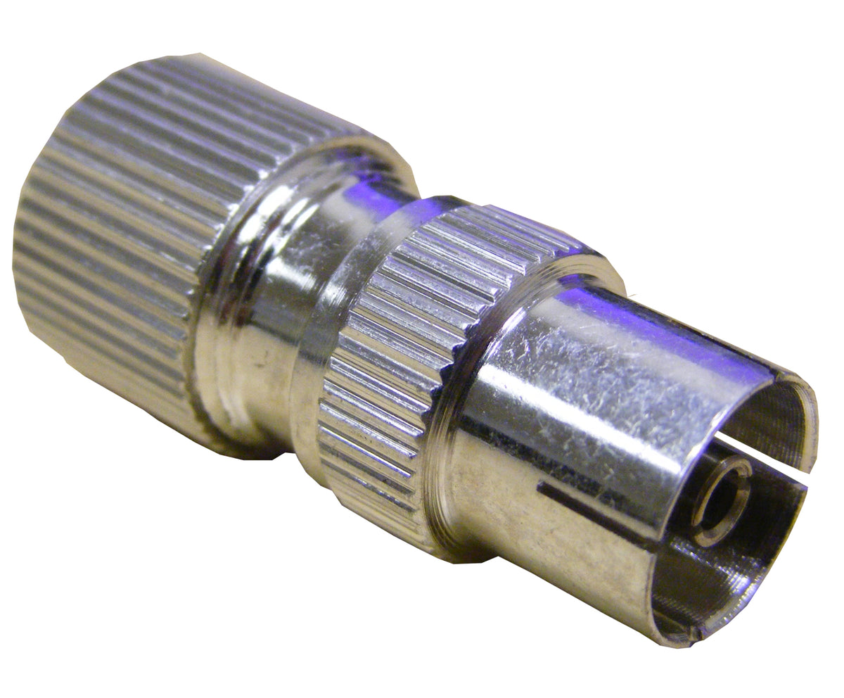 FEMALE Co-ax Plugs (Alloy) – Freesat.ie