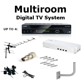 Multiroom Digital TV Box & Aerial Kit – Freesat.ie