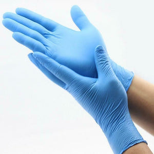 NITRILE Blue Gloves (x100) LARGE - PPE
