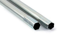 Extension Pole Galvanised Steel Mast (42mm x 200cm)