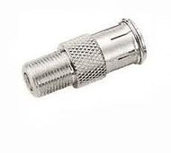 100 Push-on F Connectors (Double Adaptors)