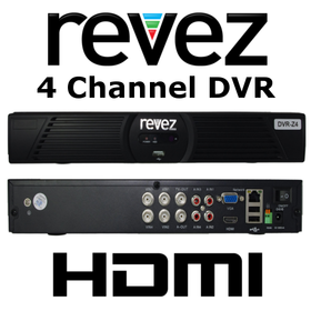 Revez 4 Channel 'Z' Series DVR