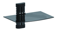 Revez STB / DVD / Receiver Wall Mounted Glass Shelf