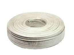 Telephone Cable (100m- White)