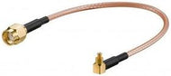 SMA Male to MC-Card Male 90° WLAN Adapter