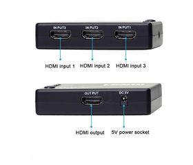 HDMI Switch 3 in 1 Out with Remote and IR