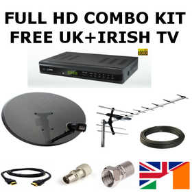 Full UK & Irish TV Combo Kit