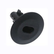 Black Twin Cable Grommet (2 x 7mm)