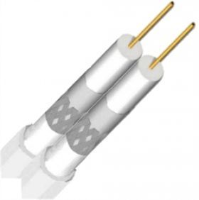 Webro CAI Approved White Micro Shotgun Cable (250m)